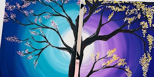 Paint and Sip - Tree of Love Connected Painting | Paintelaide - Adelaide's Paint and Sip Studio