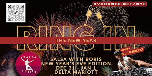 Salsa With Boris New Year's Eve Party @ Delta Marriott | Delta Hotels by Marriott Richmond Downtown