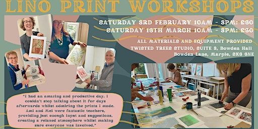 Lino Printmaking Workshops | Bowden Hall