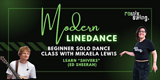 Modern Linedance drop-in dance class (beginner-friendly) - "Shivers" | The Underdog Dance Corp.