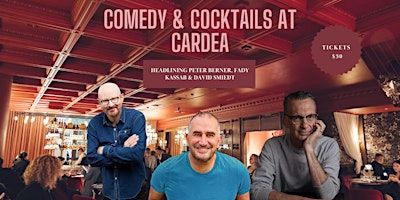 Comedy & Cocktails at Cardea | Cardea Sydney