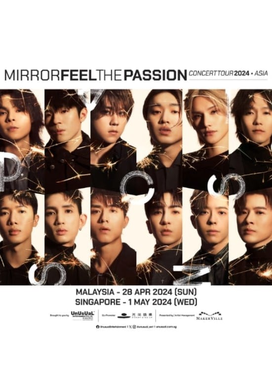 MIRROR FEEL THE PASSION 世界巡迴演唱會吉隆坡站2024 | 亞通體育館