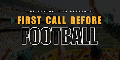 First Call Before Football | 1001 S M.L.K. Jr Blvd