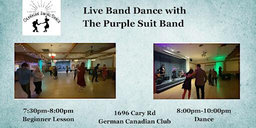Live Band Dance with The Purple Suit Band | 1696 Cary Rd