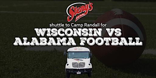 Steny's Shuttle to Wisconsin vs Alabama College Football Game | Steny's Lake Country
