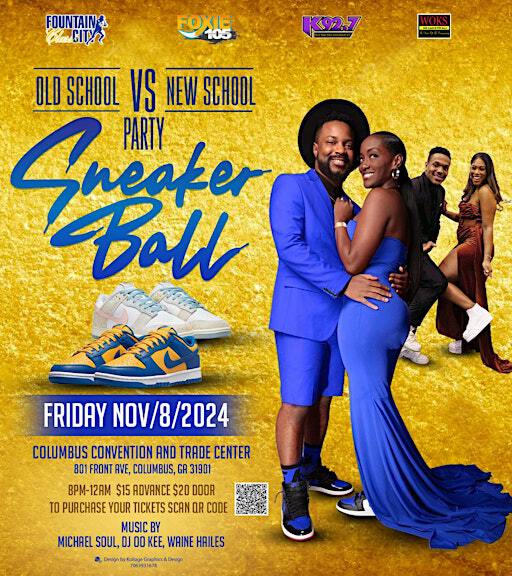 FOXIE 105/ K92.7/ WOKS CLUB FCC OLS SCHOOL VS NEW SCHOOL SNEAKER BALL 2024! | Columbus Georgia Convention & Trade Center