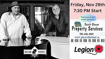 Bala Branch 424 Presents Duelling Pianos | Royal Canadian Legion Branch 424