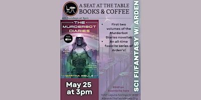 Sci Fi/Fantasy Book Club w/ Arden: The Murderbot Diaries Vol 1 | A Seat at the Table Books