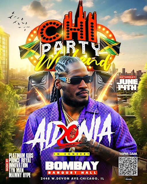 AIDONIA LIVE IN CONCERT CHI PARTY WEEKEND 2025 | Bombay Hall Banquets