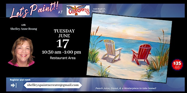 Let's Paint! -  "Dune Event" | Colasanti's Tropical Gardens