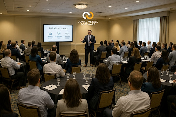 Jonas Metals Software User Group 2025 | Hilton Birmingham Metropole