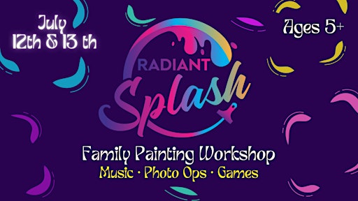 Radiant Splash: Family Paint Workshop | Plaza Mariachi