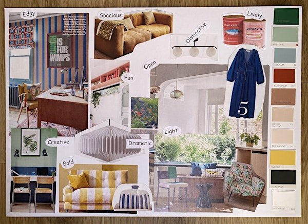 * COLOUR CONFIDENCE  * Mood board masterclass with  Jane Holland | West Suffolk College In Sudbury