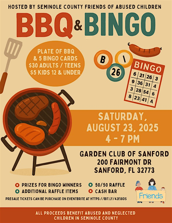 BBQ & BINGO 2025 | Sanford Garden Club