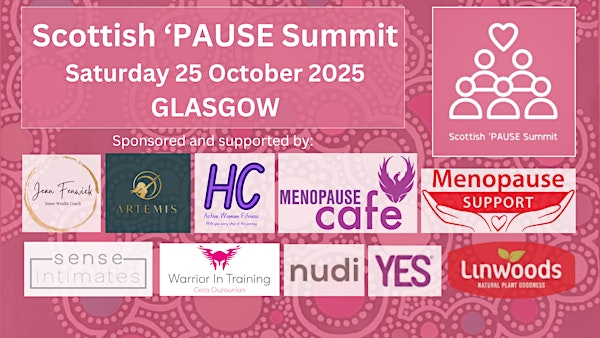 Scottish 'Pause Summit - the biggest menopause event in Glasgow | thestudio...