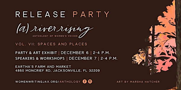 Anthology Release Party Weekend: SPACES and PLACES (Vol. VII) | Eartha's Farm & Market
