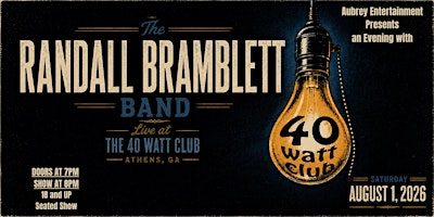 The Randall Bramblett Band @ 40 Watt Club | 40 Watt Club