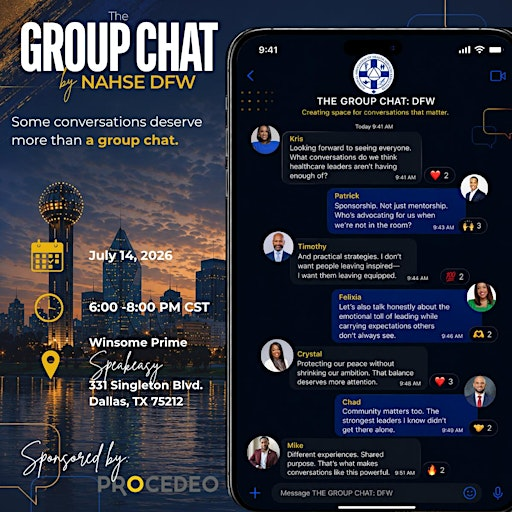 NAHSE DFW Presents: The Group Chat | Bonnie & Clyde Speakeasy at Winsome Prime