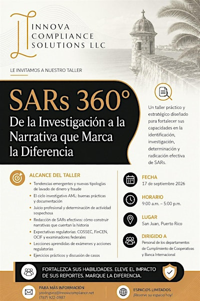 SARs 360° - De la Investigación a la Narrativa que Marca la Diferencia | Universidad Universal
