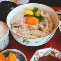 オーシャンビューの個室で海鮮丼「渚館きむら唐津茶屋」