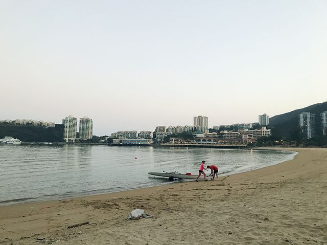 😍永遠能看見海岸線的愉景灣🗾