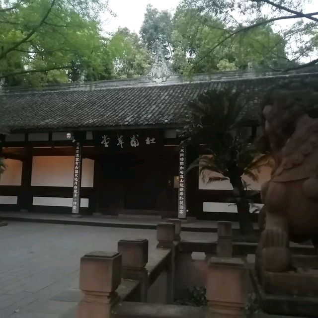杜甫草堂，詩聖的故居🛖