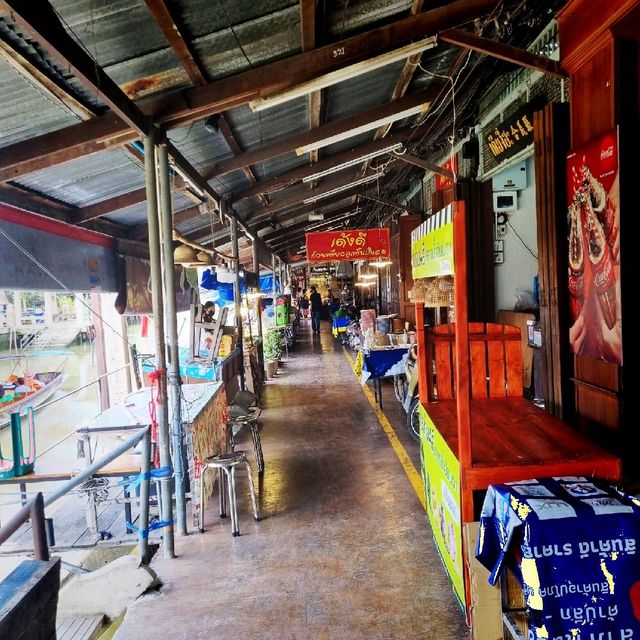 A Floating Market In Amphawa