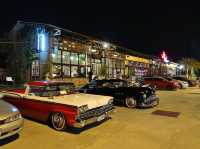 Vintage hipster market