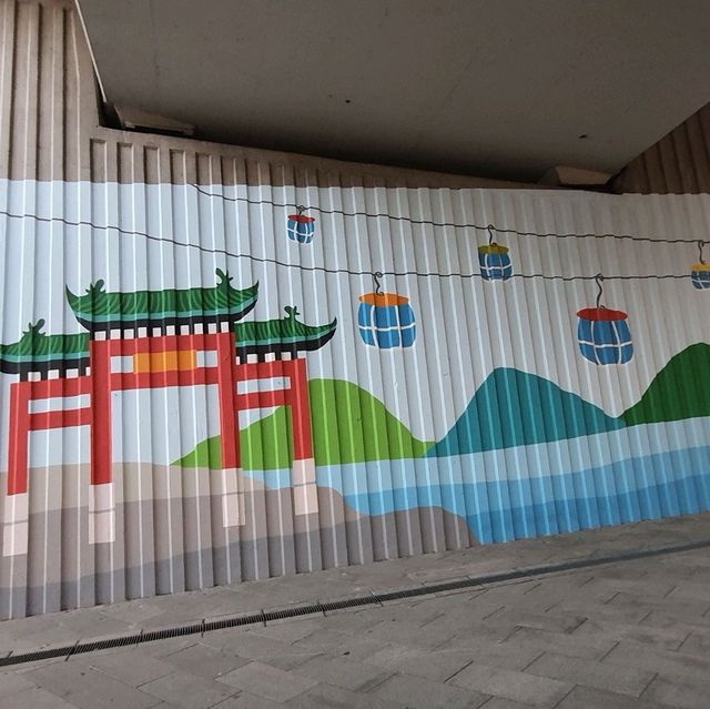 充滿避風塘風味的海濱