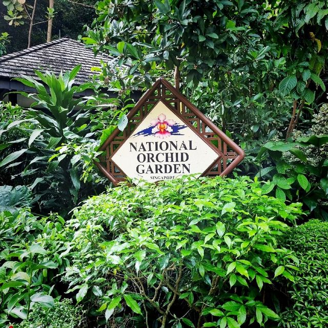 National Orchid Garden, a UNESCO Heritage