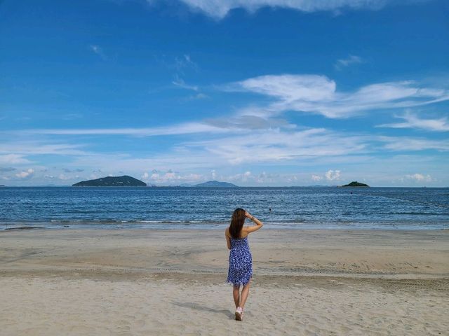 全港最長沙灘~長沙🏖️