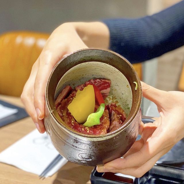 牛繁人氣燒肉配啤酒