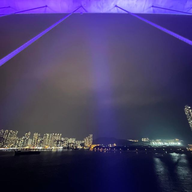 香港🇭🇰新地標😌將軍澳跨灣大橋