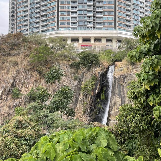 香港天然美景，香港仔瀑布灣公園😊