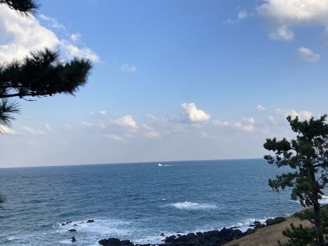 #제주도 도두봉. 바다를 보며 걷는 산 속 공원
