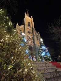 크리스마스 빌리지에서 인생사진 찍자!아신 공세리 성당🎅