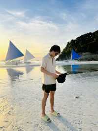 the beautiful beach of Boracay
