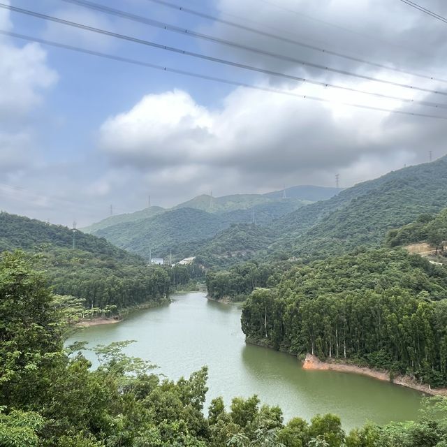 深圳高峰水庫：山水連城