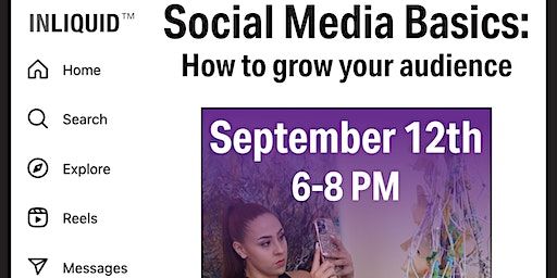 Social Media Basics for Artists: How to Grow Your Audience (Philadelphia) | InLiquid Gallery