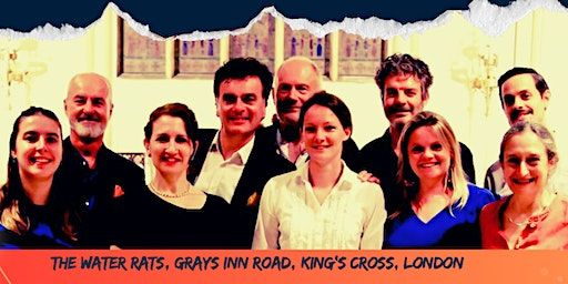 On That Note a cappella Concert | The Water Rats, Grays Inn Road, London, UK