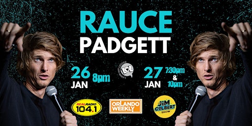 Rauce Padgett from Real Radio 104.1! (Saturday 7:30pm) | 19 3rd St NW
