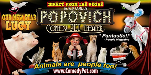 Popovich Comedy Pet Theater, Cincinnati, OH | Mayerson JCC