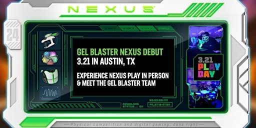 Gel Blaster Nexus Debut 3.21 in Austin, TX | 13301 N Hwy 183