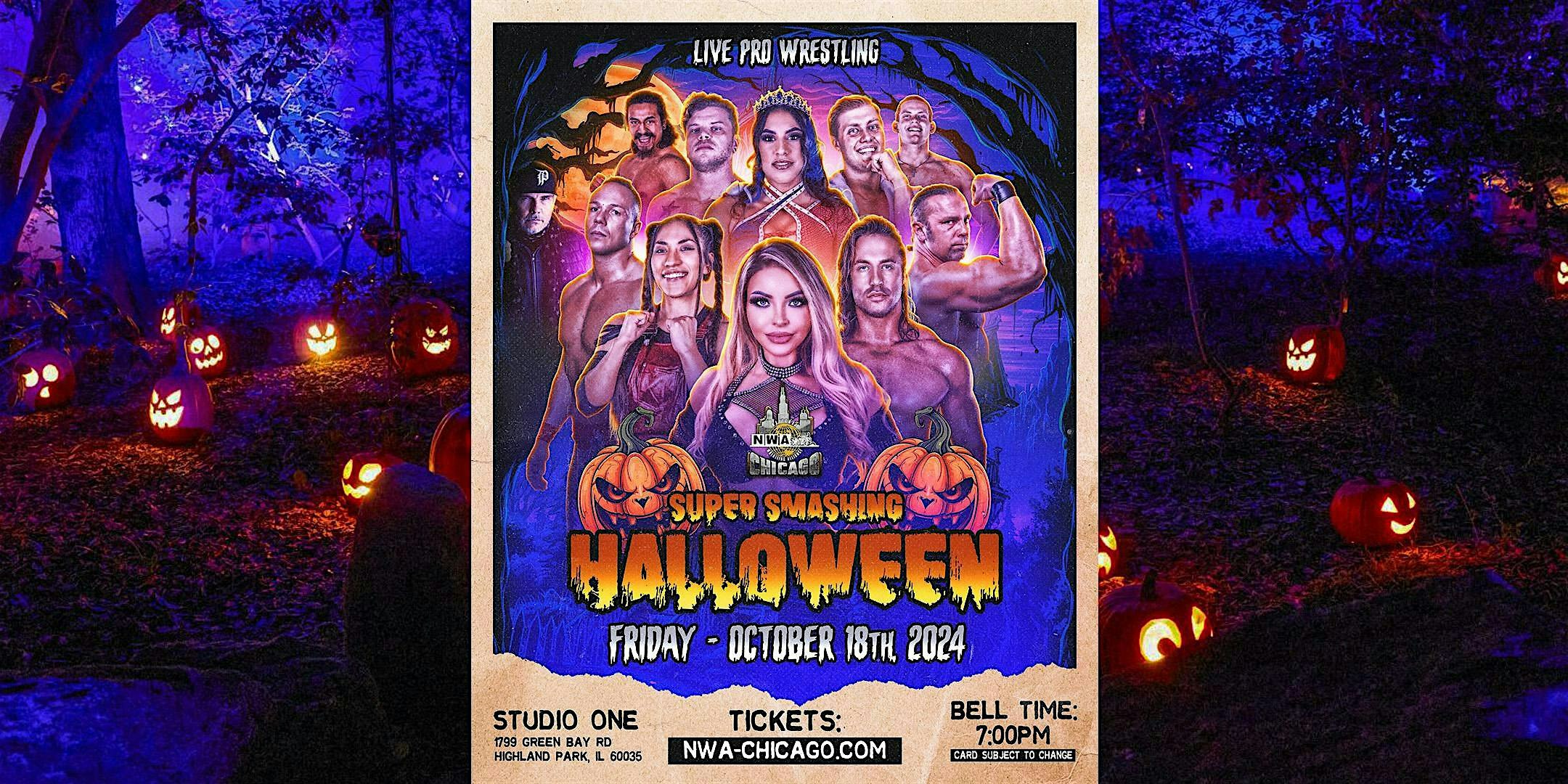 NWA Chicago Presents: Super Smashing Halloween Pro Wrestling @ Studio One | Studio One Events LLC