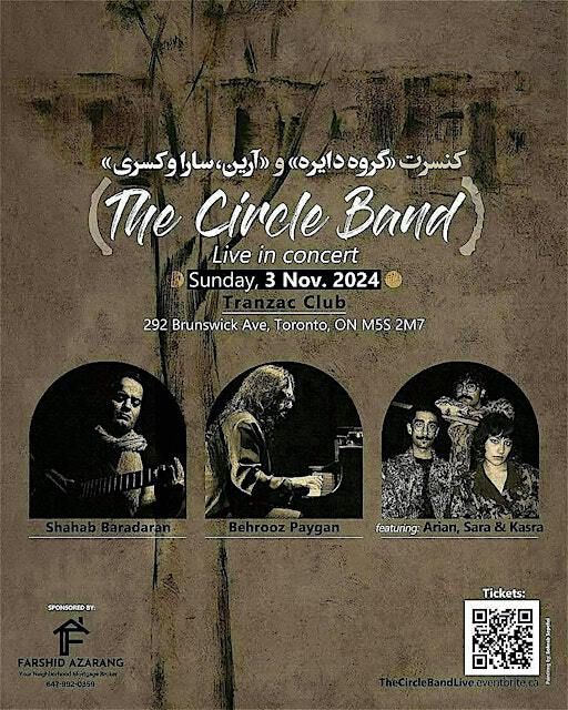 An Evening with The Circle Band, featuring Arian & Sara & Kasra | Tranzac Club