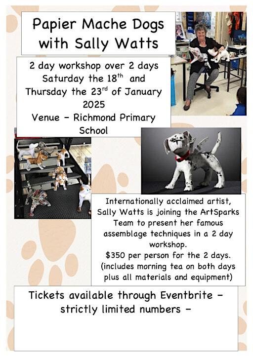 Papier Mache Dogs with Sally Watts | Richmond Primary School