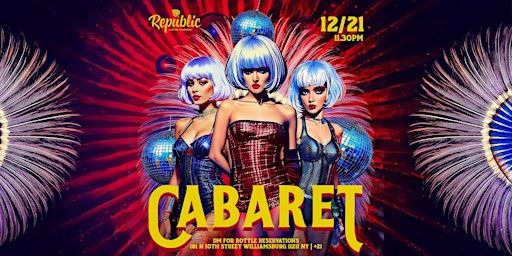 CABARET LATIN PARTY | REPUBLIC NIGHT | Republic Latin Fusion