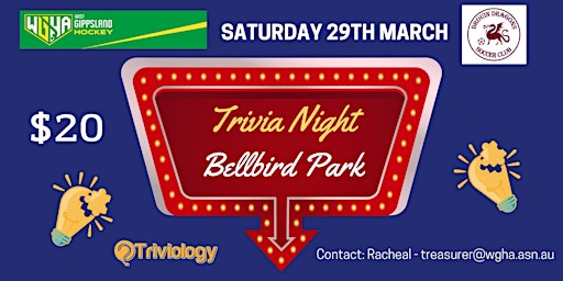 Drouin Dragons Soccer Club and West Gippsland Hockey Trivia Night | Lampard Road