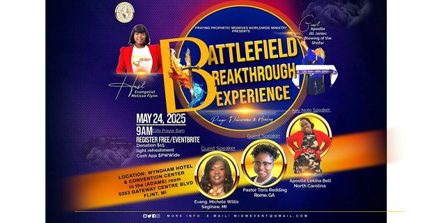 BattleField Breakthrough Experience | Wyndham Flint MI/Grand Blanc/Bishop Airport/ Conference Ctr