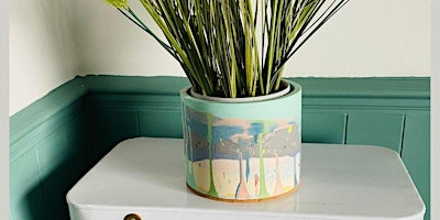 Make with Gilly Jesmonite Plant Pot and Coasters Workshop | Craft Leeds